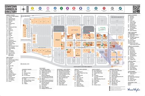 downtown summerlin stores directory.